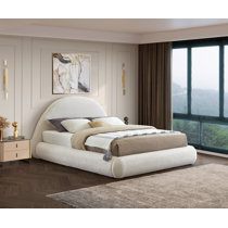 Willene upholstered shop platform bed